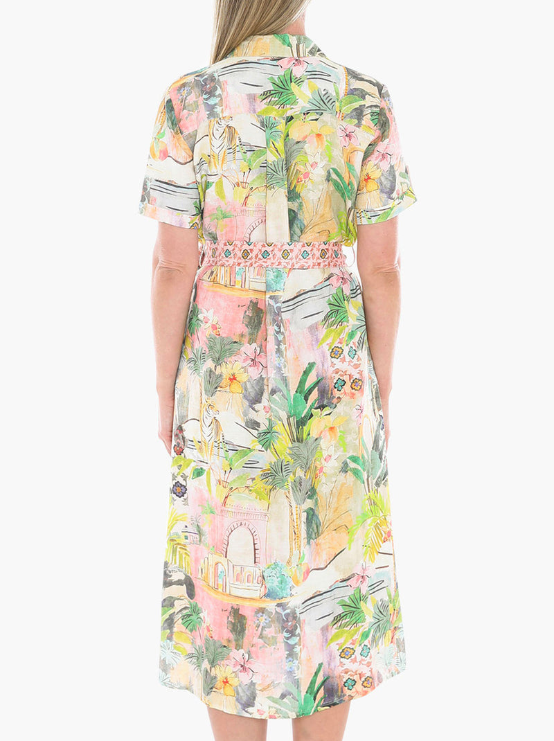 JUMP TIGER ISLAND TIE DRESS