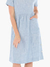 JUMP SIDE BUTTON DRESS