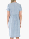 JUMP SIDE BUTTON DRESS