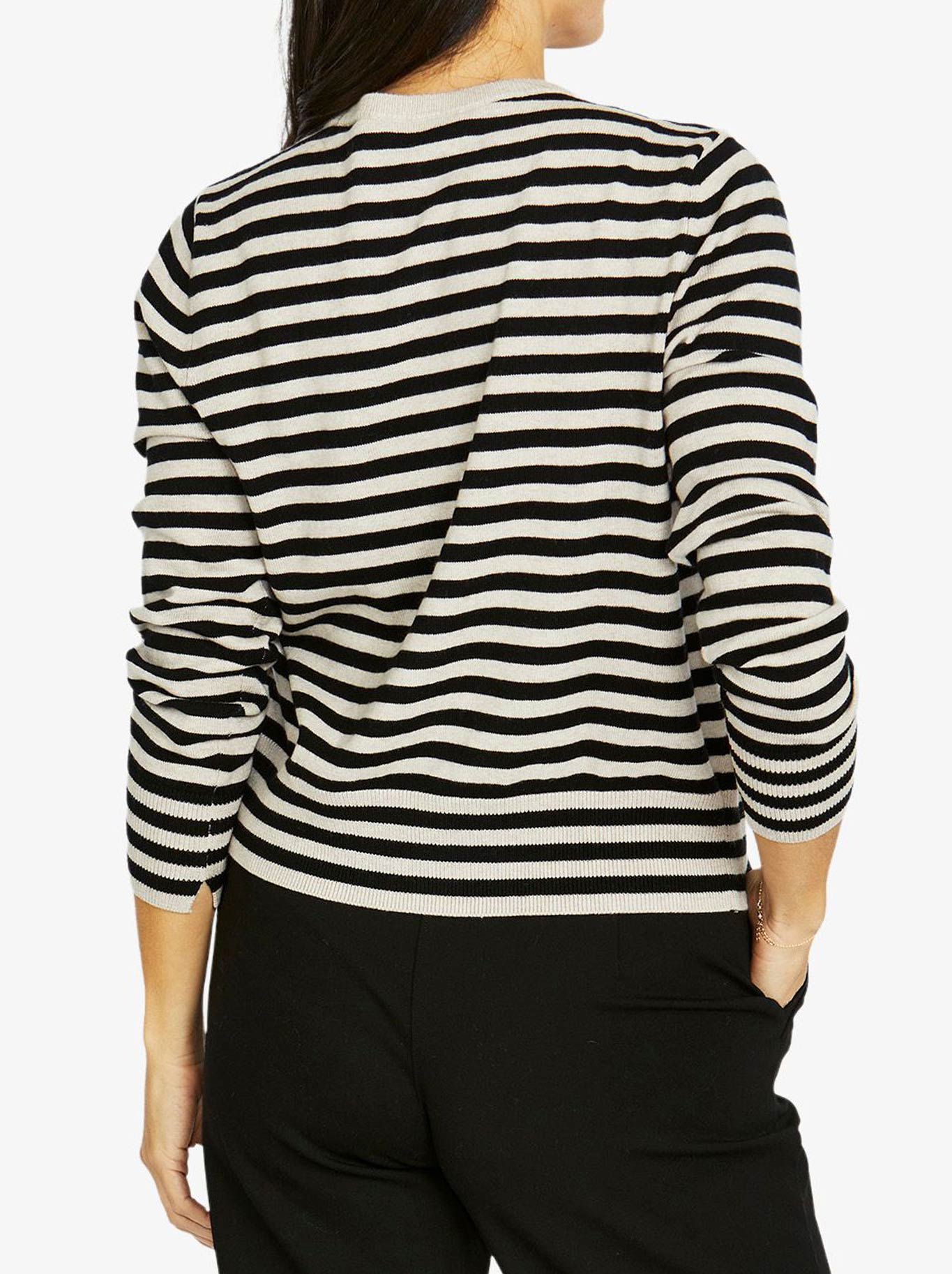 JUMP MONO STRIPE CARDI