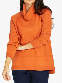 JUMP RAGLAN COWL PULLOVER