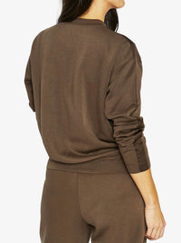 JUMP SATIN TRIM LOUNGE TOP