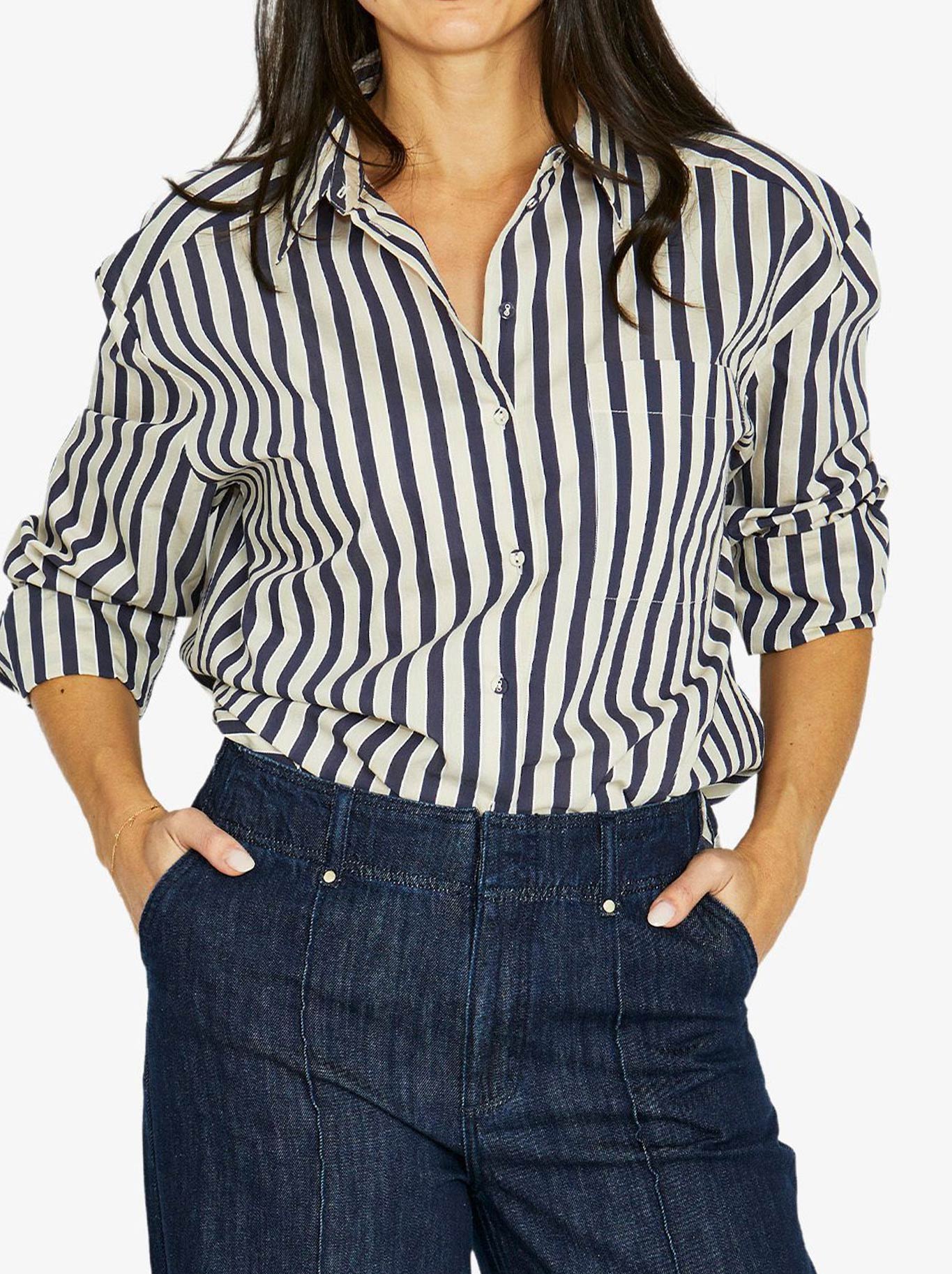 JUMP RIBBON STRIPE SHIRT