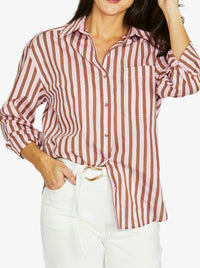 JUMP RIBBON STRIPE SHIRT