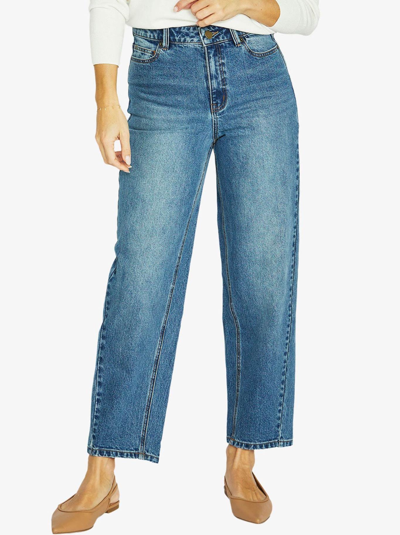 JUMP BARREL LEG JEAN