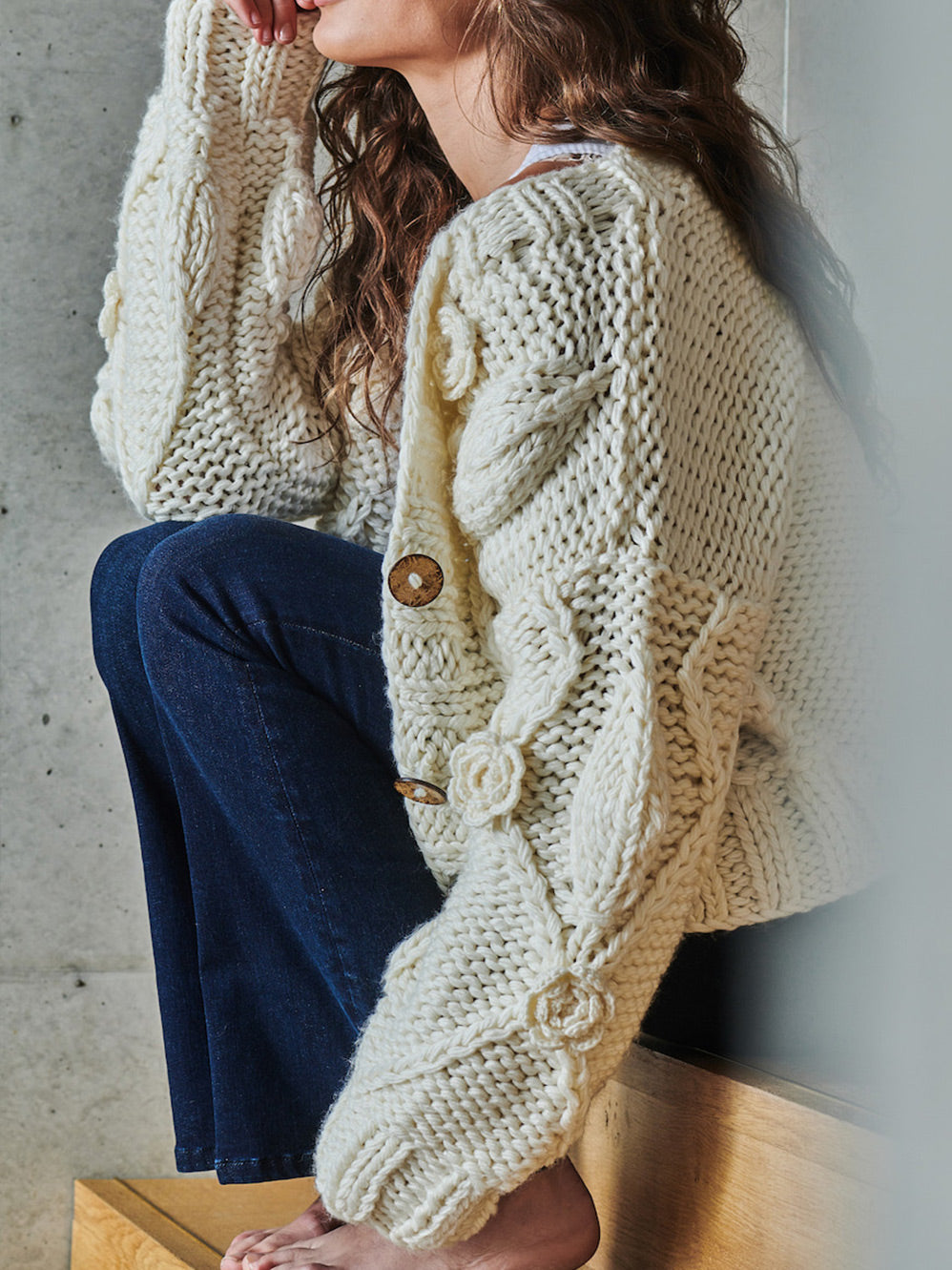 KIREINA ALEXA KNIT CARDI