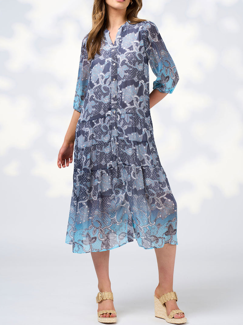 LOOBIE'S STORY STEVIE MIDI DRESS