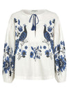 LOLLYS LAUNDRY ASKAR BLOUSE