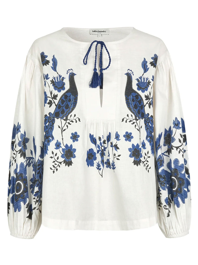 LOLLYS LAUNDRY ASKAR BLOUSE