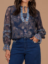 LOOBIE'S STORY WOOD CRAFT BLOUSE