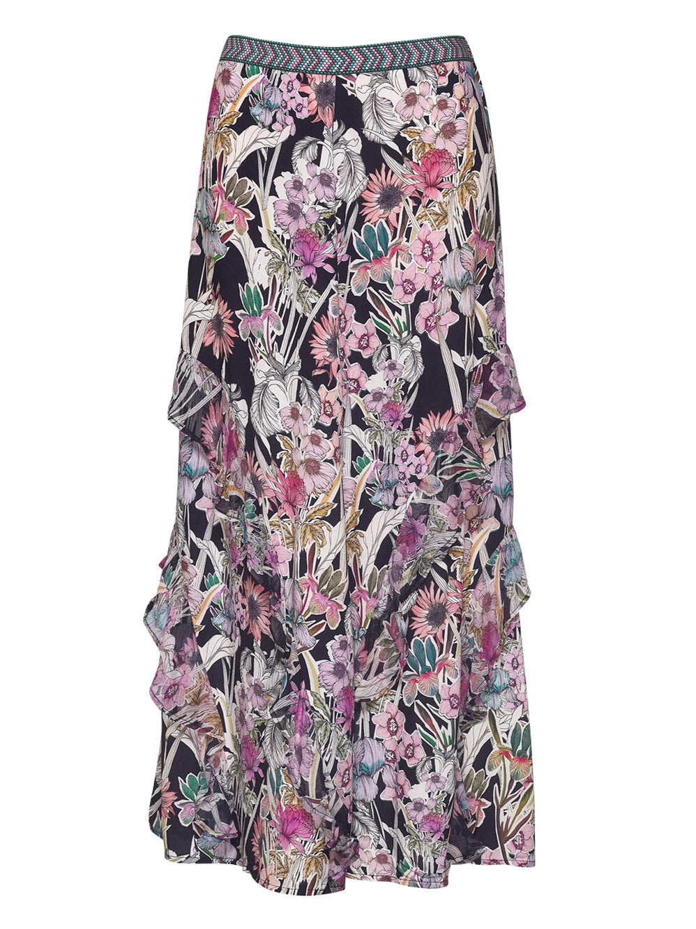 LOOBIE'S STORY DECOUPAGE SKIRT