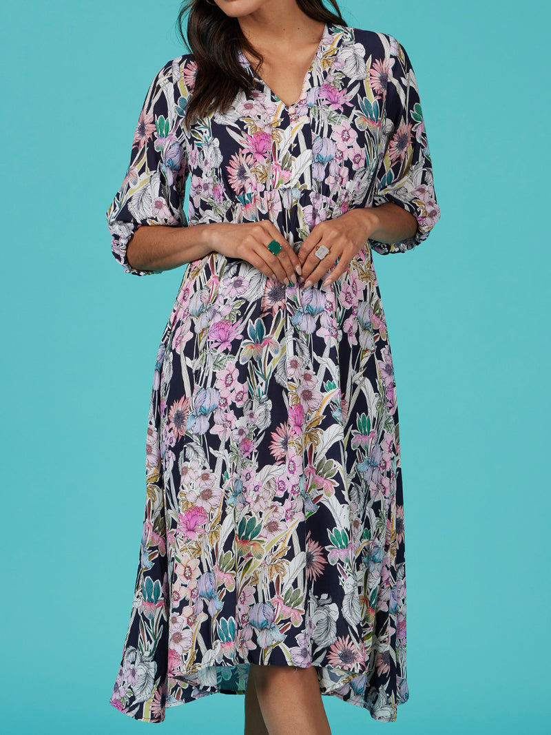 LOOBIE'S STORY DECOUPAGE DRESS