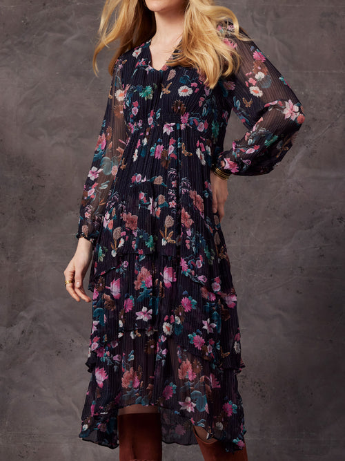 Loobies Story LOOBIE'S STORY VANA MIDI DRESS (Multi) main image 1