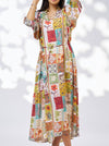 LOOBIE'S STORY VANA MIDI DRESS