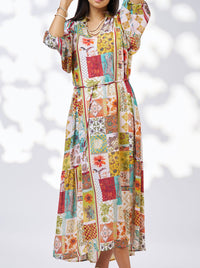 LOOBIE'S STORY VANA MIDI DRESS