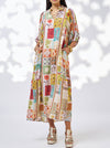 LOOBIE'S STORY VANA MIDI DRESS