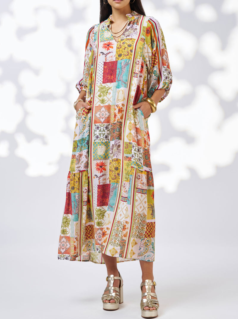 LOOBIE'S STORY VANA MIDI DRESS