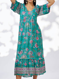 LOOBIE'S STORY ANAPHORA MIDI DRESS
