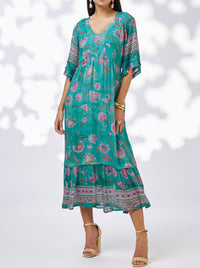 LOOBIE'S STORY ANAPHORA MIDI DRESS
