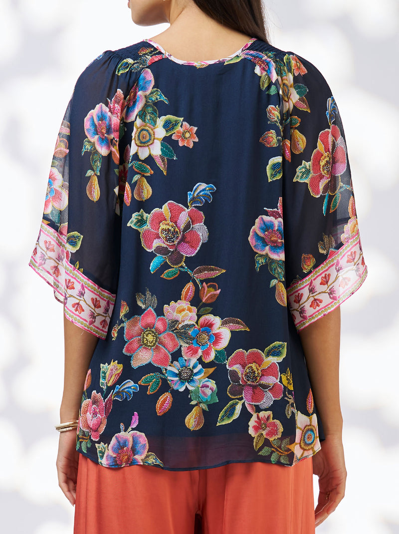 LOOBIE'S STORY MYSTIC ROSE BLOUSE