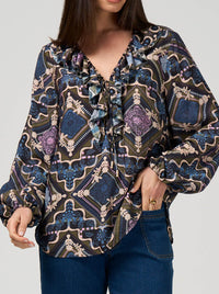 LOOBIE'S STORY REGALIA BLOUSE