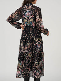 LOOBIE'S STORY ANTIONETTE MIDI DRESS