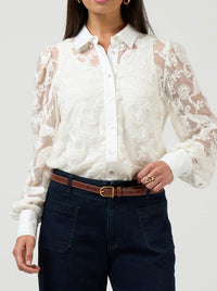 LOOBIE'S STORY FILIGREE SHIRT