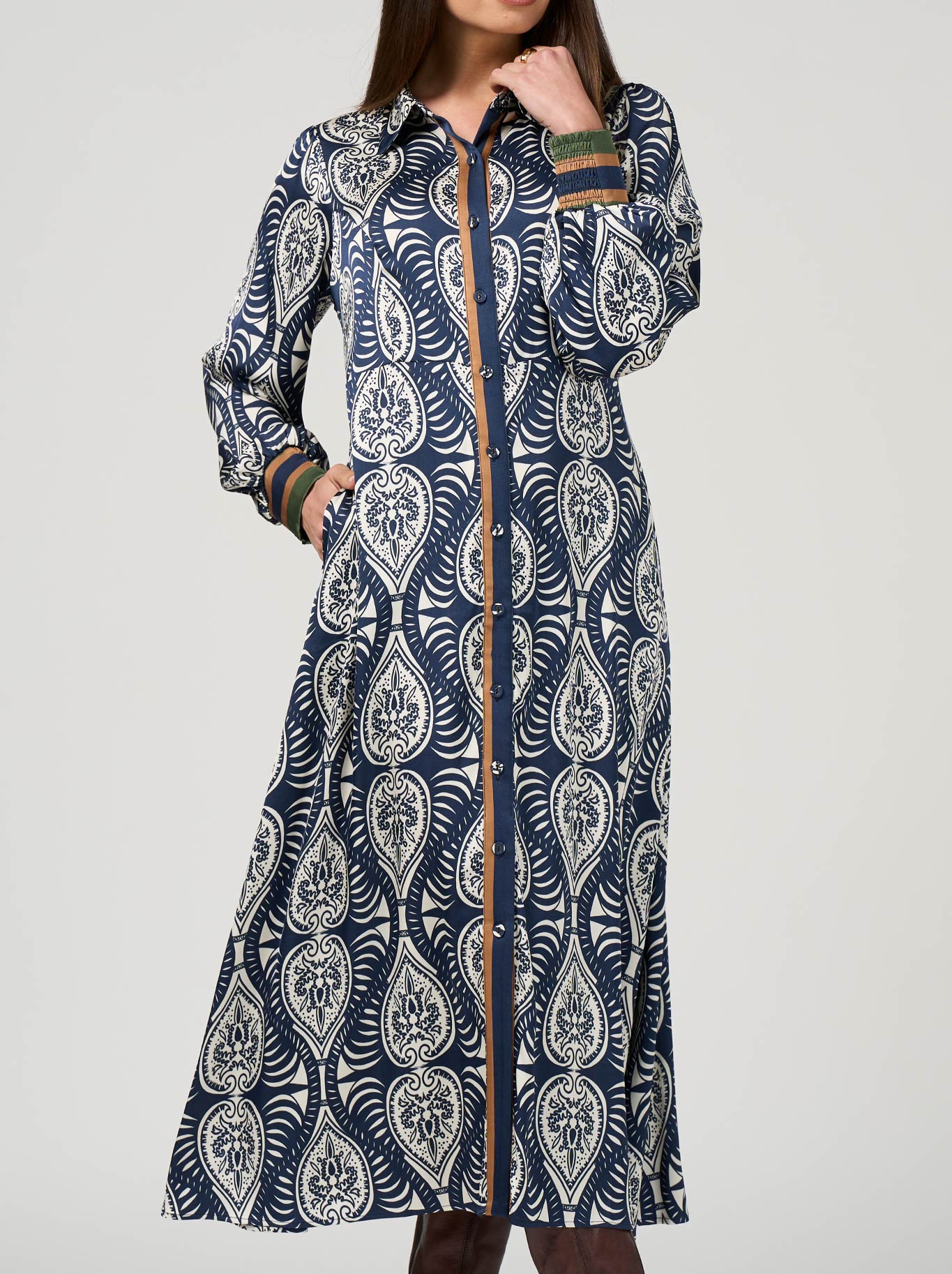 LOOBIE'S STORY OPALINE SHIRT DRESS