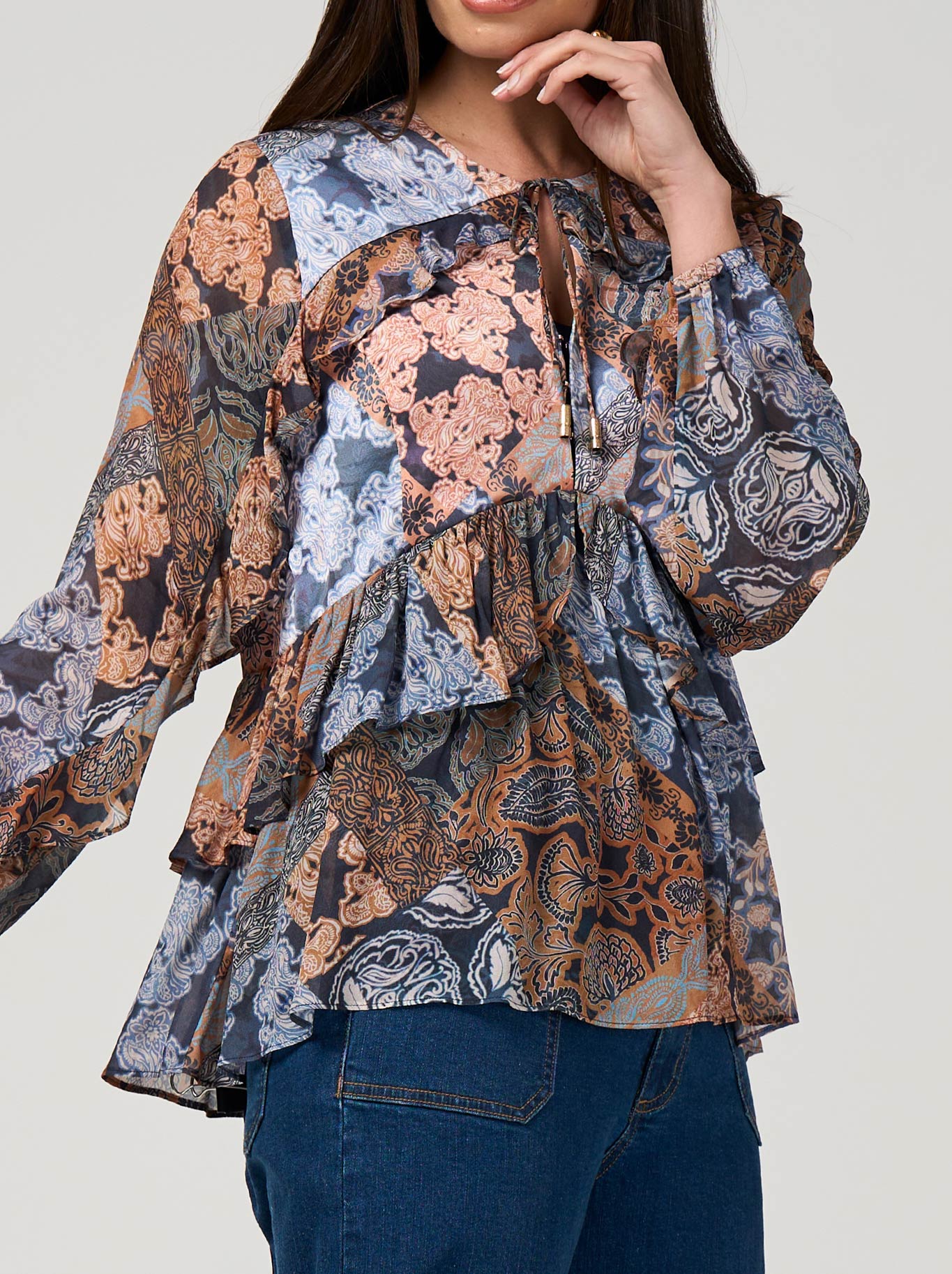 LOOBIE'S STORY BYZANTIUM BLOUSE