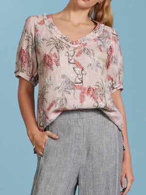 MADLY SWEETLY CHEETIN HEART TOP