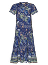 MADLY SWEETLY BLUE LAGOON MIDI DRESS
