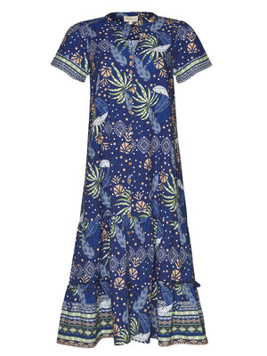 MADLY SWEETLY BLUE LAGOON MIDI DRESS