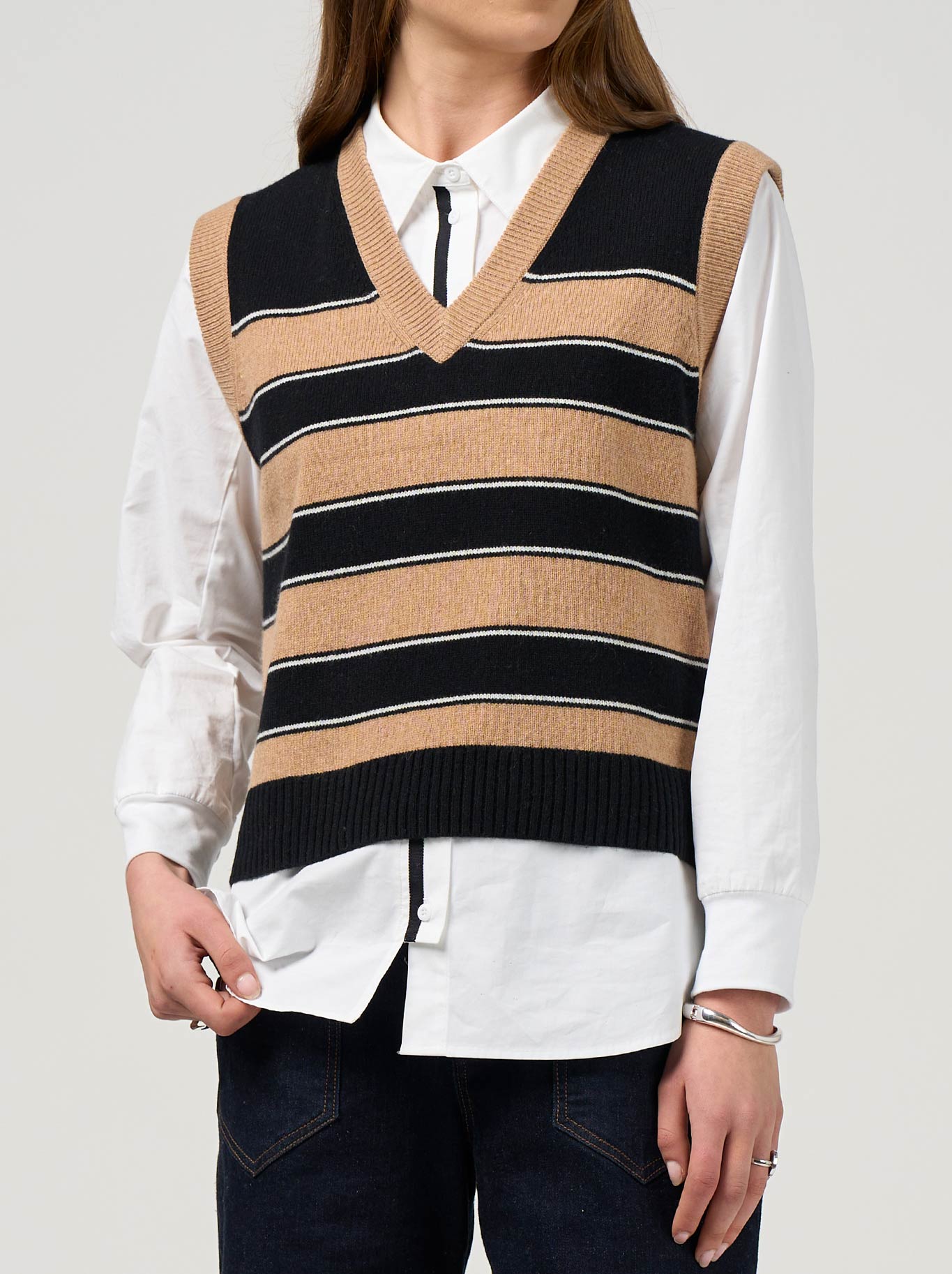 MADLY SWEETLY COLLEGE VEST