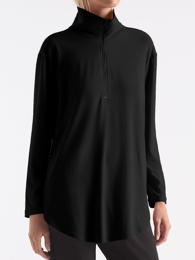 MELA PURDIE ZIP FRONT SWEATER