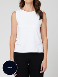 MELA PURDIE PALAZZO SHELL TANK
