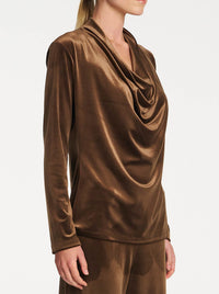 MELA PURDIE DRAPE TOP