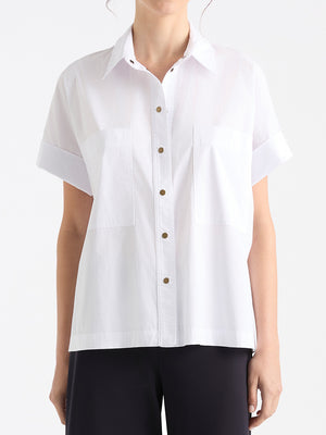 MELA PURDIE STUD SHELL SHIRT