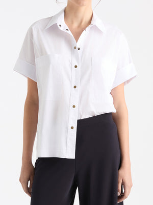 MELA PURDIE STUD SHELL SHIRT