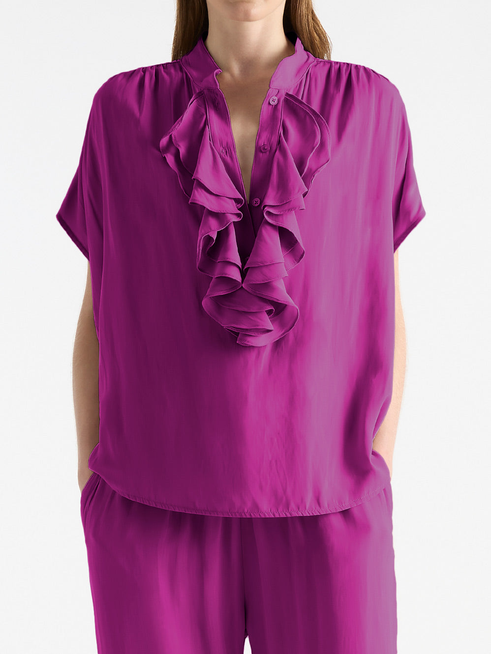 MELA PURDIE TRELLIS SHELL