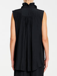 MELA PURDIE FRILL NECK TANK