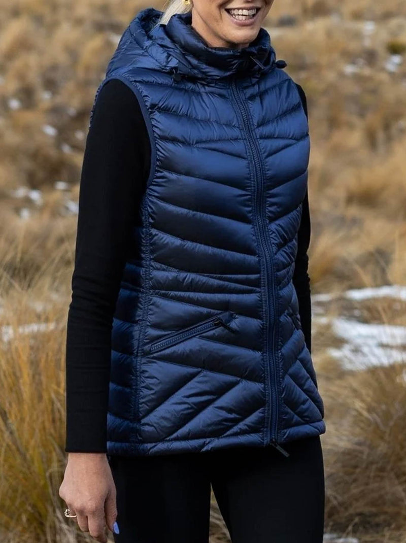 MOKE MARY CLAIRE PACKABLE DOWN PUFFER VEST