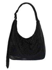 OLGA BERG CALYPSO CRYSTAL MESH BAG