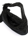 OLGA BERG CALYPSO CRYSTAL MESH BAG