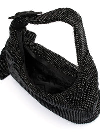 OLGA BERG CALYPSO CRYSTAL MESH BAG