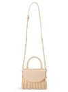 OLGA BERG ELLE WICKER BAG