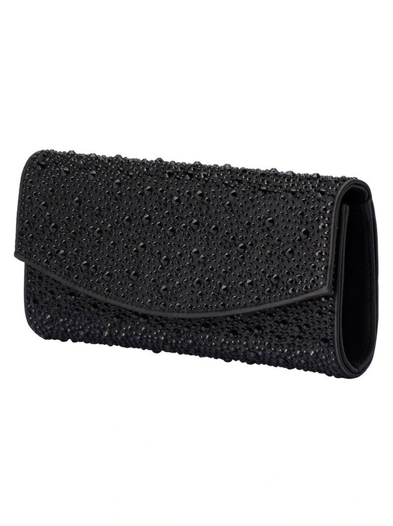 OLGA BERG EMMA CRYSTAL CLUTCH