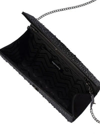 OLGA BERG EMMA CRYSTAL CLUTCH