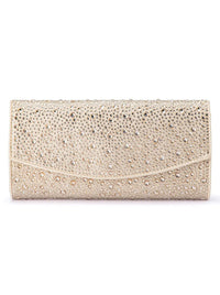 OLGA BERG EMMA CRYSTAL CLUTCH