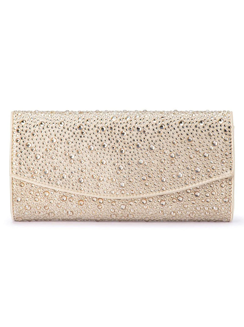 OLGA BERG EMMA CRYSTAL CLUTCH