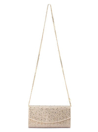OLGA BERG EMMA CRYSTAL CLUTCH